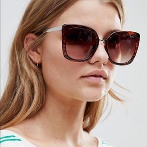 Quay Australia Capricorn oversized sunglasses